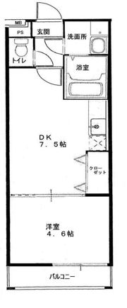 フジパレス堺大浜I番館の間取り画像