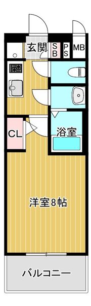 クリスタルグランツ都島本通の間取り画像