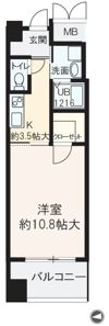 オークイマザトステーションの間取り画像