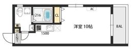 マーヴェリック堺東の間取り画像