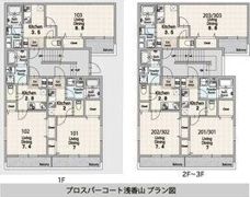 ハピネスコート堺香ヶ丘の間取り画像