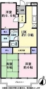 メゾンM香ヶ丘の間取り画像