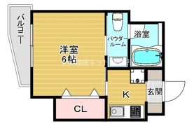 ワールドアイ大阪城EASTアドバンスの間取り画像