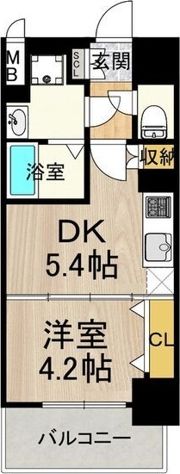 メルディア大正D.C.の間取り画像