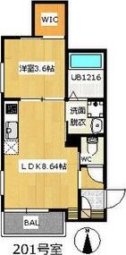 REGALEST 堺東の間取り画像