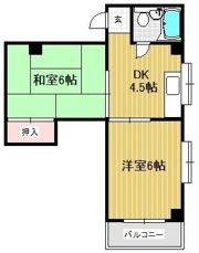 リアライズ平野西の間取り画像