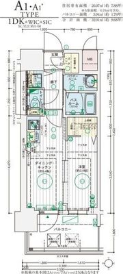 エステムコート難波WEST-SIDEIXレデントの間取り画像