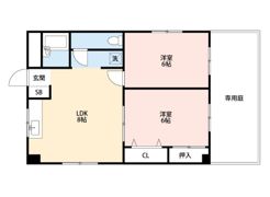 大森マンションの間取り画像