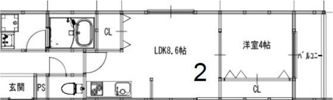 アート大正の間取り画像