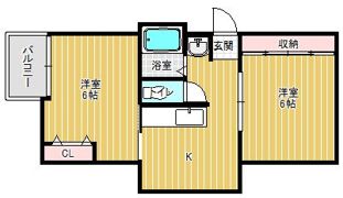 ハイコート泉尾の間取り画像