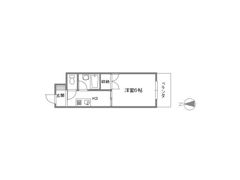 東洋プラザ泉尾の間取り画像