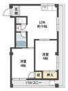 谷口ハイツの間取り画像