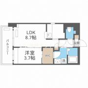 プレサンスNEO長堂アウローラの間取り画像