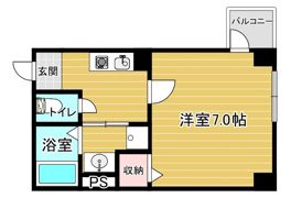 カーサクレスト清水IIの間取り画像