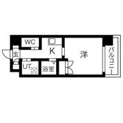 マンスフィールド桃谷の間取り画像
