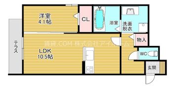 D-room新今里の間取り画像