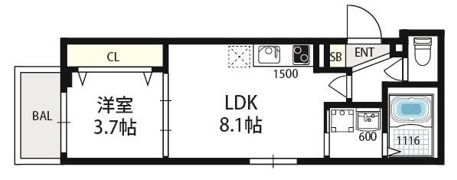 グリーンフォレストの間取り画像