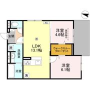 ナティ サウスの間取り画像