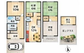 生野区新今里6丁目の間取り画像