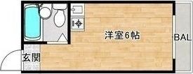 サンパレス巽の間取り画像