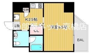 アクエルド緑地公園の間取り画像