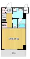城北テラスの間取り画像