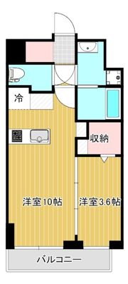 ミラージュパレス天王寺堀越町の間取り画像
