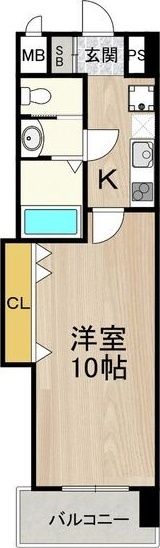 Luxe天王寺の間取り画像