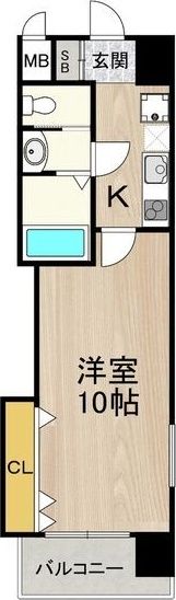 Luxe天王寺の間取り画像