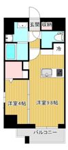 ミラージュパレス天王寺堀越町の間取り画像