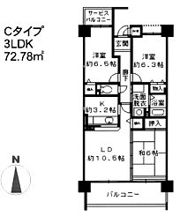 コレンテの間取り画像