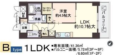 エクセル文の里の間取り画像