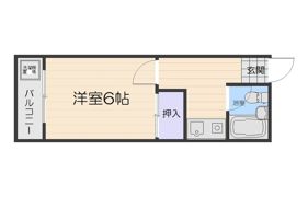 ルネ北畠の間取り画像