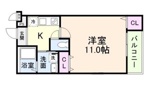 ルアン阿倍野の間取り画像