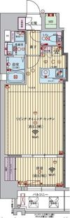 ファーストフィオーレ本町イーストIIの間取り画像