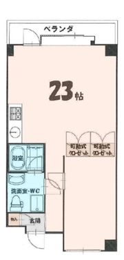 NOVA京橋の間取り画像