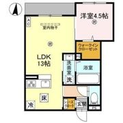 Clashist中宮3丁目の間取り画像