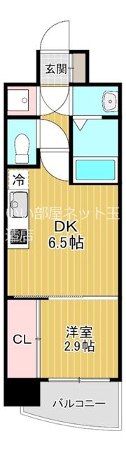 プラディオ新深江の間取り画像