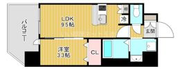 D.Clarest玉造の間取り画像