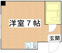 杉本スカイハイツの間取り画像