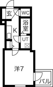 ミュプレ北浜EASTの間取り画像