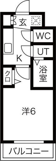 ドルチェヴィータ北浜の間取り画像