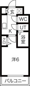 ドルチェヴィータ北浜の間取り画像