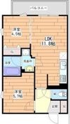 プレステージ14番館の間取り画像