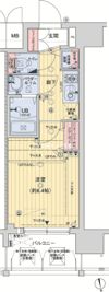 レオンコンフォート京橋の間取り画像