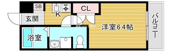 SWISS京橋の間取り画像