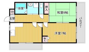 シティガーデン鶴見の間取り画像