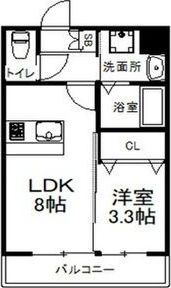 スプランディッド堺東の間取り画像