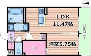 AI-Maison 田辺/昭和町の間取り画像