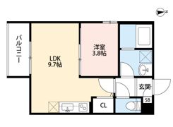 MARL天王寺東（マールテンノウジヒガシ）の間取り画像